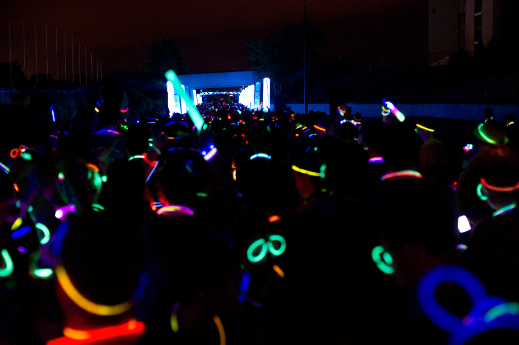 The start of the Electric Run